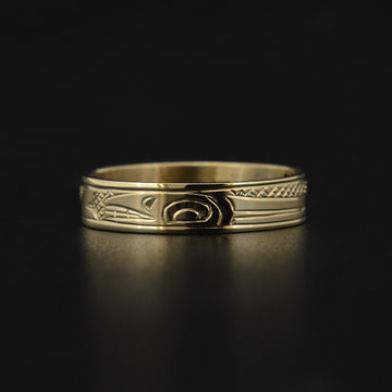 Killerwhale - 14k Gold Ring