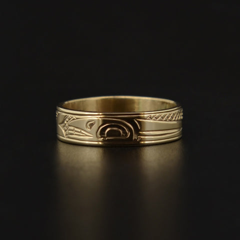 Killerwhale - 14k Gold Ring