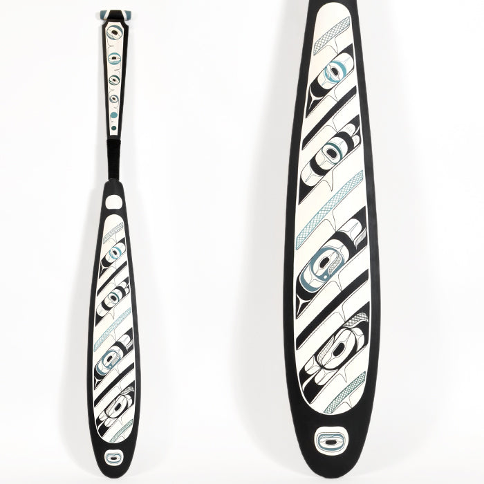 Neither Time Nor Tide - Yellow Cedar Paddle