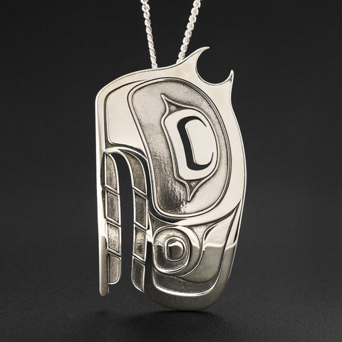 Killerwhale - Silver Pendant