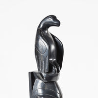 Eagle, Salmon, Raven, Bear, and Beaver - Argillite Pole