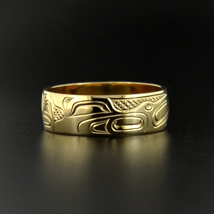 Killerwhale - 14k Gold Ring
