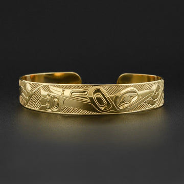 Hummingbirds - 14k Gold Bracelet