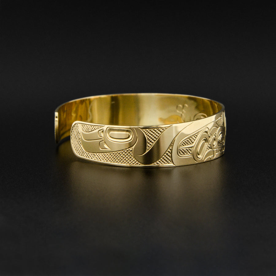 Bear and Cubs - 14k Gold Bracelet