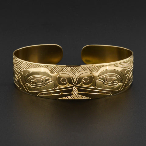 Killerwhales - 14k Gold Bracelet