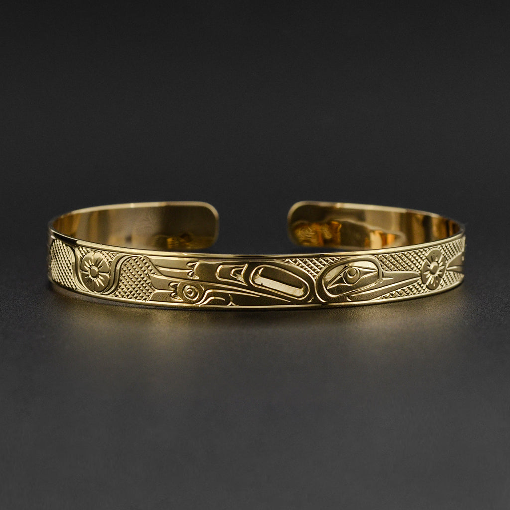Hummingbirds - 14k Gold Bracelet