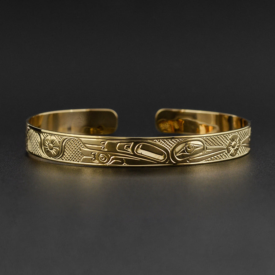 Hummingbirds - 14k Gold Bracelet
