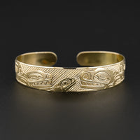 Killerwhales and Sea Lions - 14k Gold Bracelet