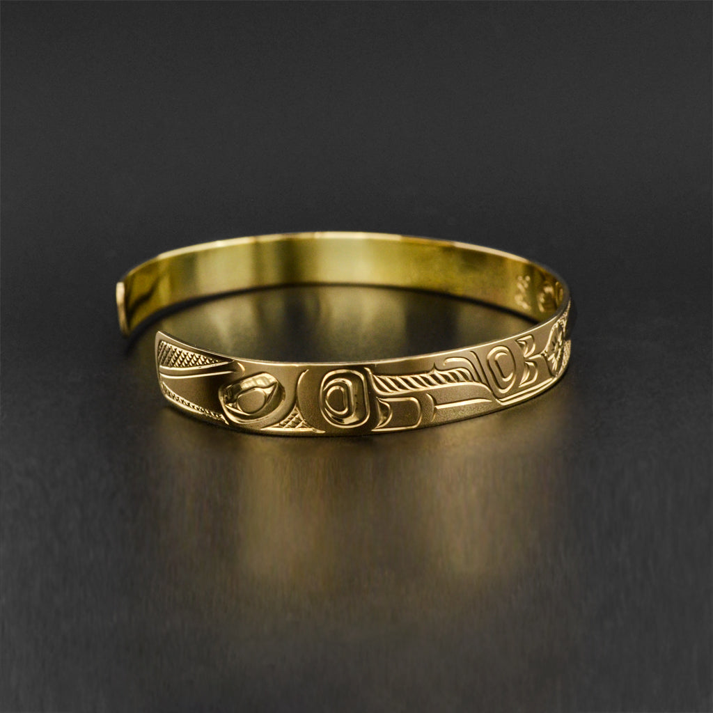 Hummingbird - 14k Gold Bracelet