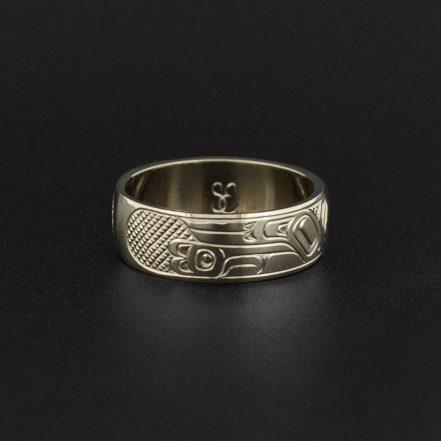 Raven - 14k White Gold Ring