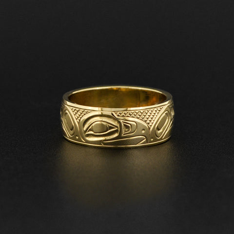 Eagle - 14k Gold Ring