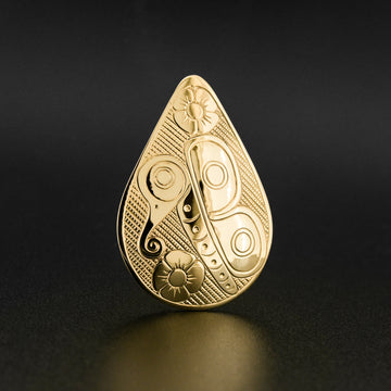 Butterfly - 14k Gold Pendant