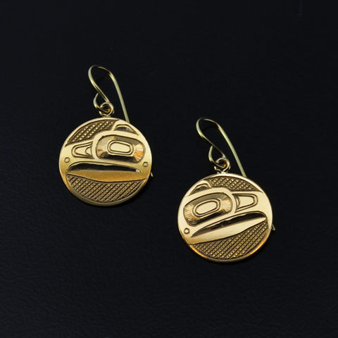 Eagle - 14k Gold Earrings