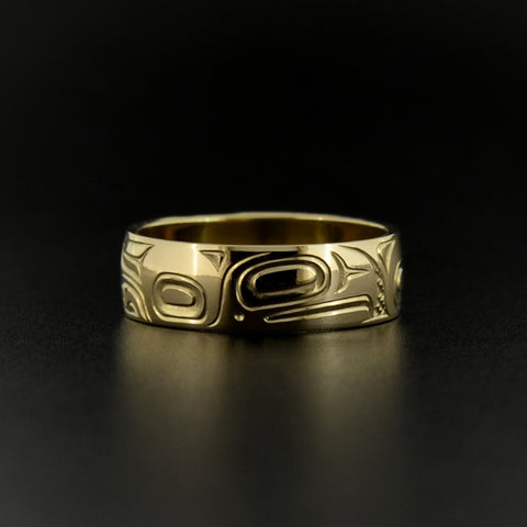 Eagle - 14k Gold Ring