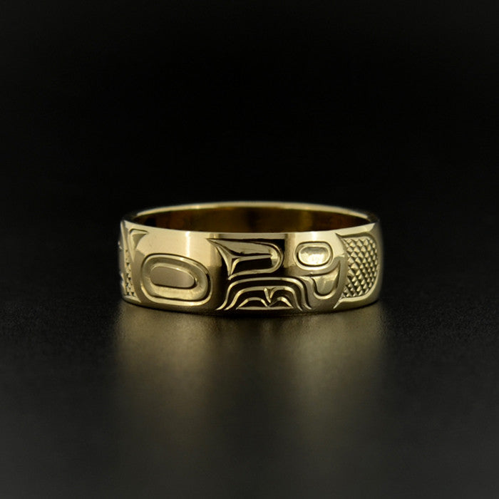 Eagle - 14k Gold Ring
