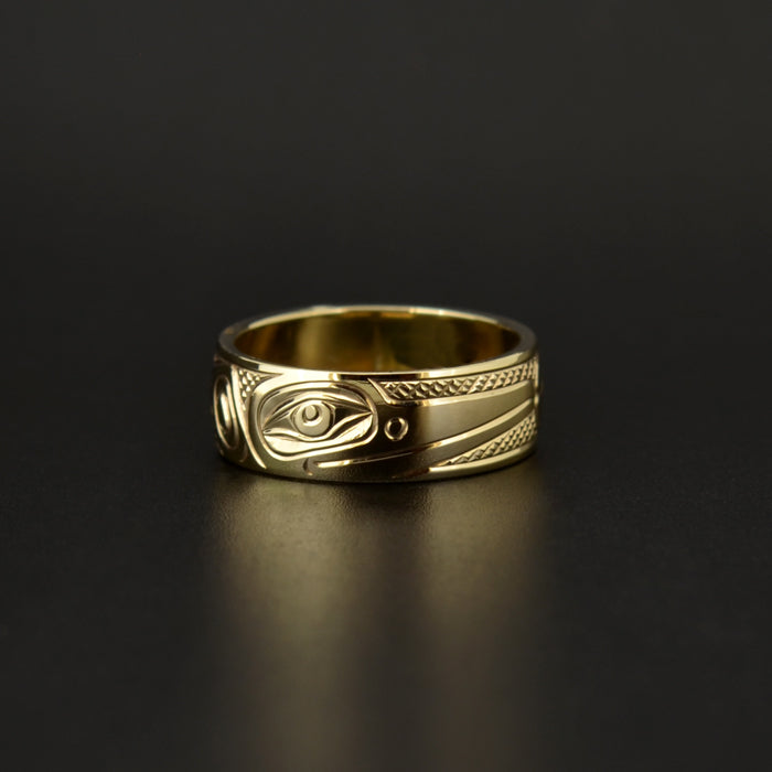 Hummingbird - 14k Gold Ring