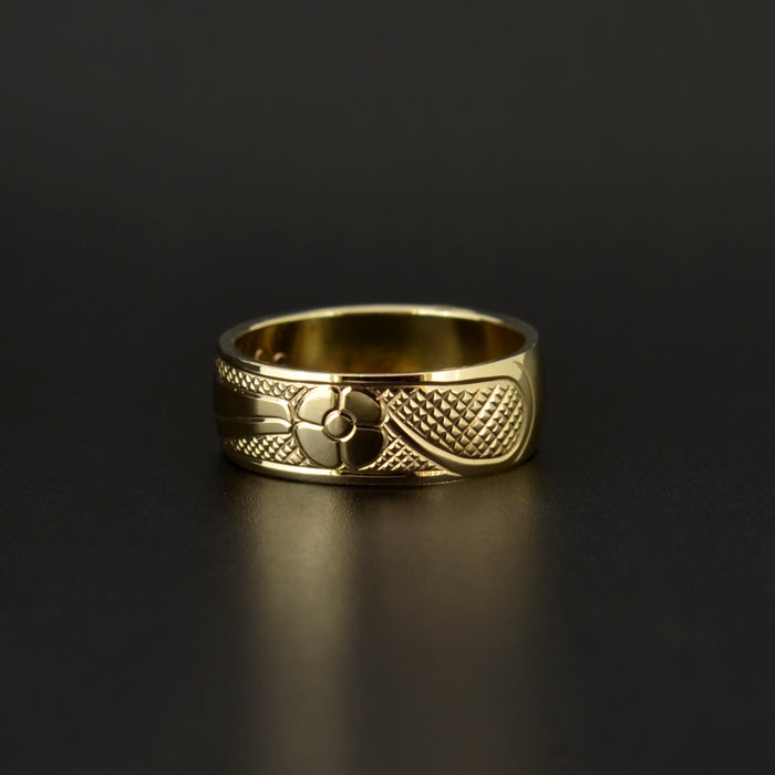 Hummingbird - 14k Gold Ring
