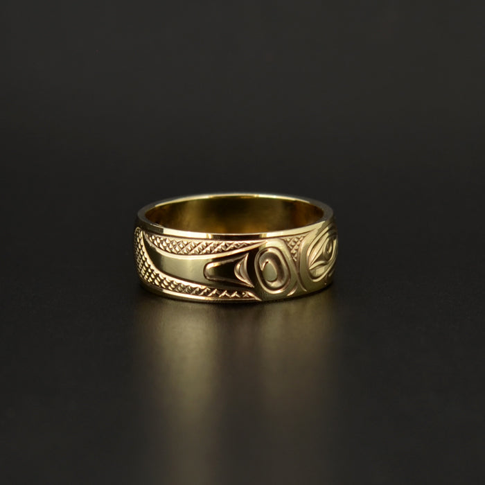 Hummingbird - 14k Gold Ring