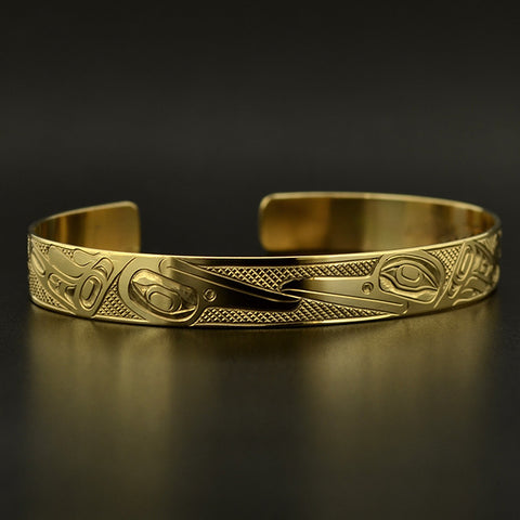 Hummingbirds - 14k Gold Bracelet