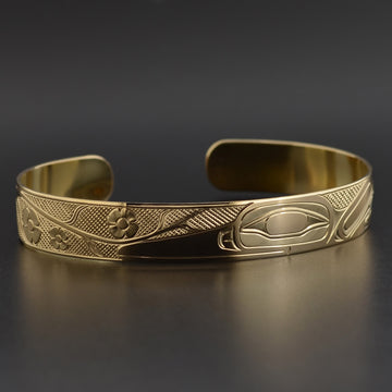 Hummingbird - 14k Gold Bracelet