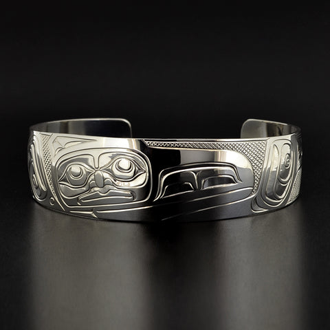 Raven - Silver Bracelet