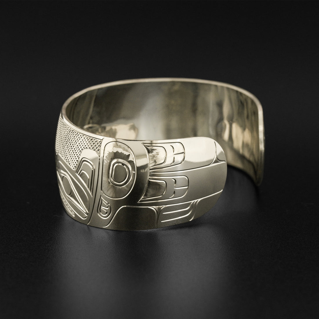 Raven and Light - Silver Bracelet
