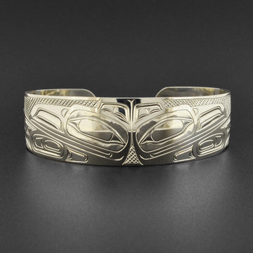 Ravens - Silver Bracelet