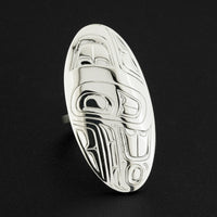 Abstract - Silver Ring