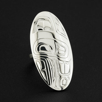 Abstract - Silver Ring