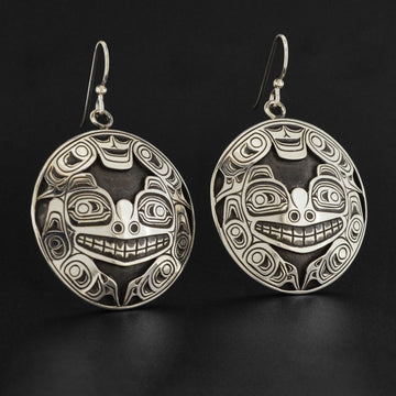 Bear - Silver Earrings and Pendant Set