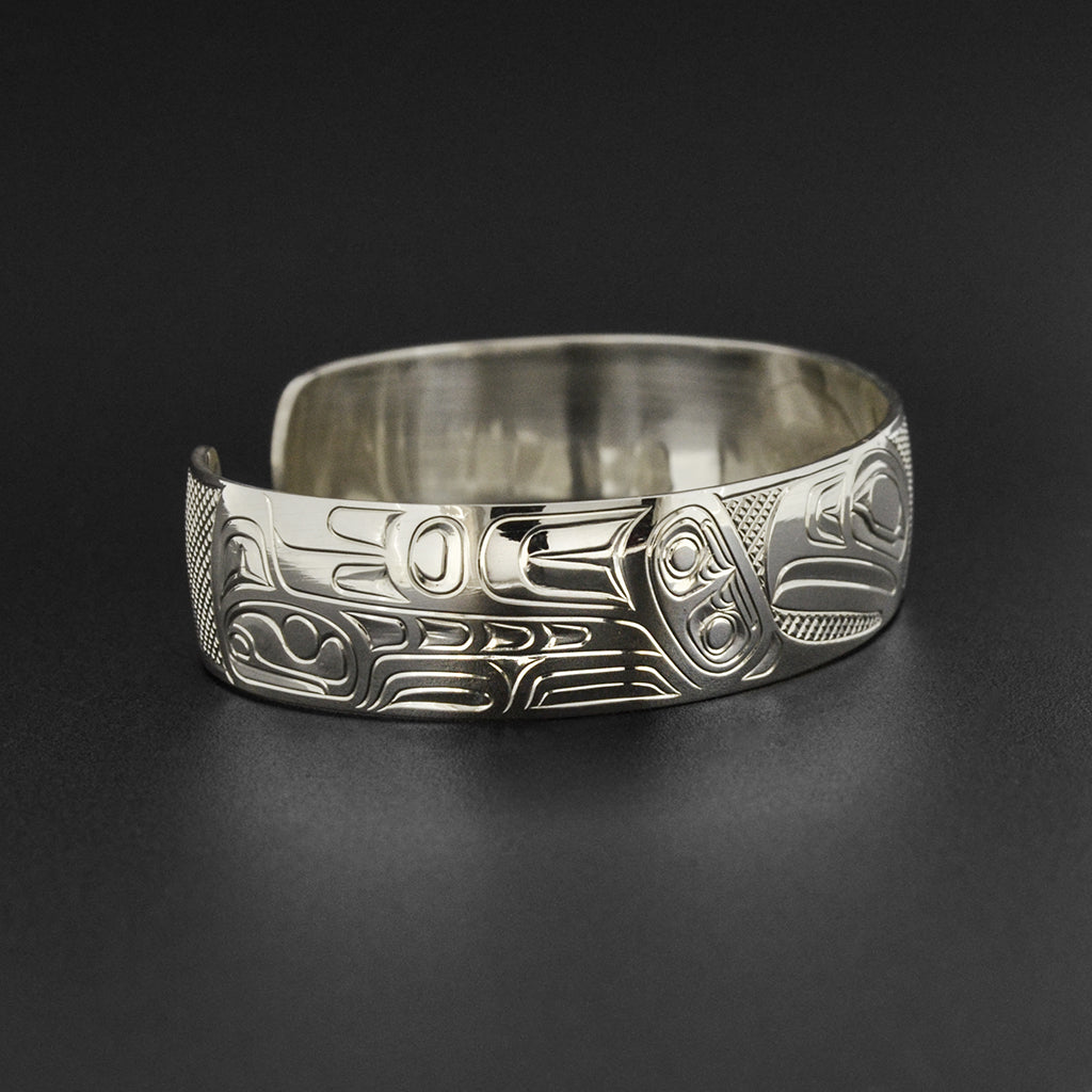 Split Eagles - Silver Bracelet