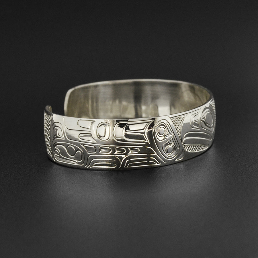 Split Eagles - Silver Bracelet