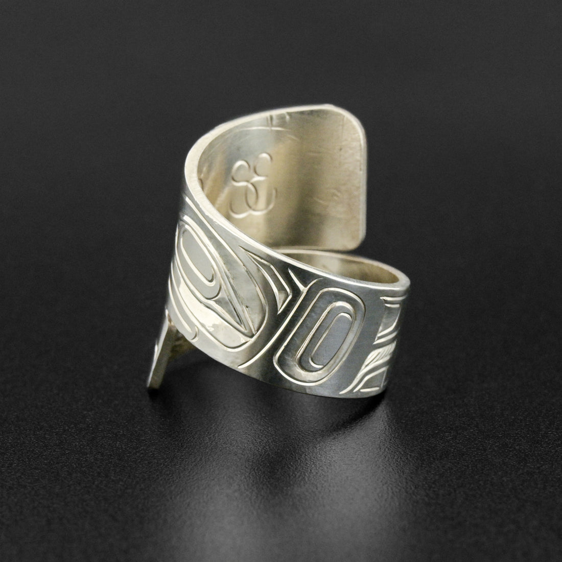 Raven - Silver Wrap Ring