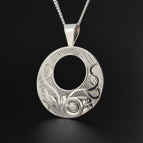 Octopus - Silver Pendant