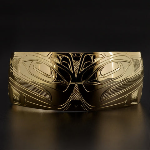 Split Eagle - 14k Gold Bracelet