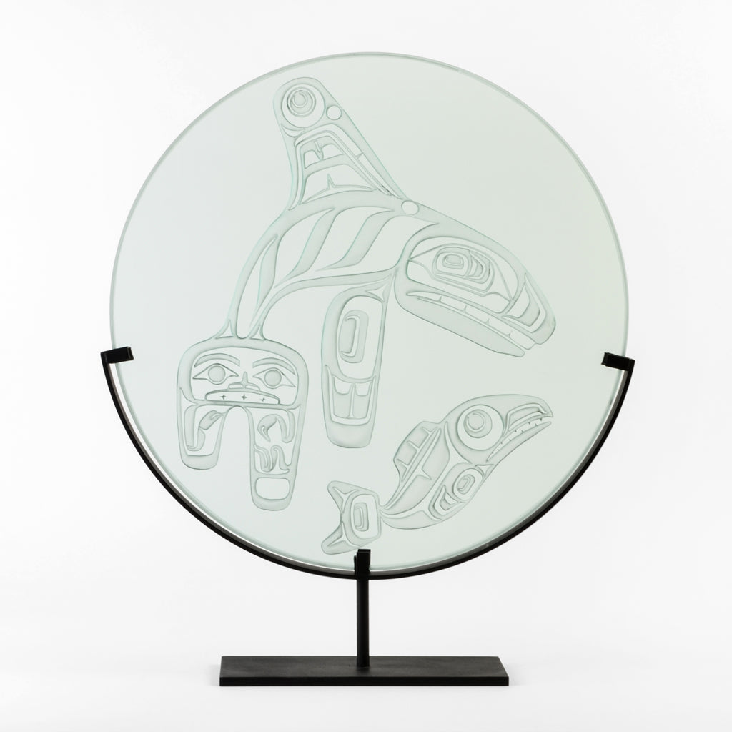 The Hunt - Glass Panel