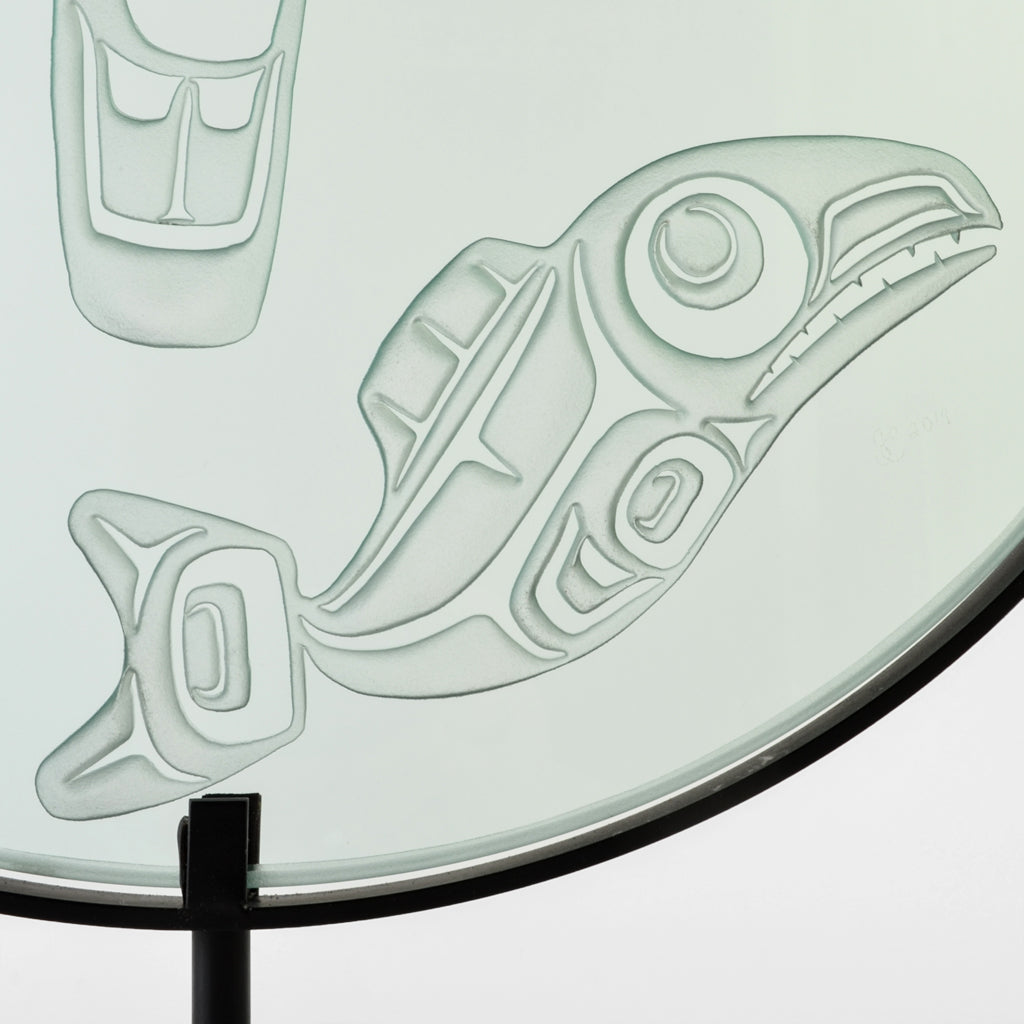 The Hunt - Glass Panel
