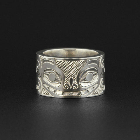 Bear - Silver Ring