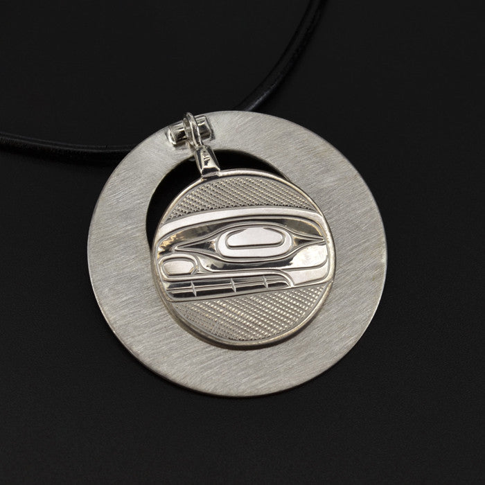 Eagle Transformation - Silver Pendant