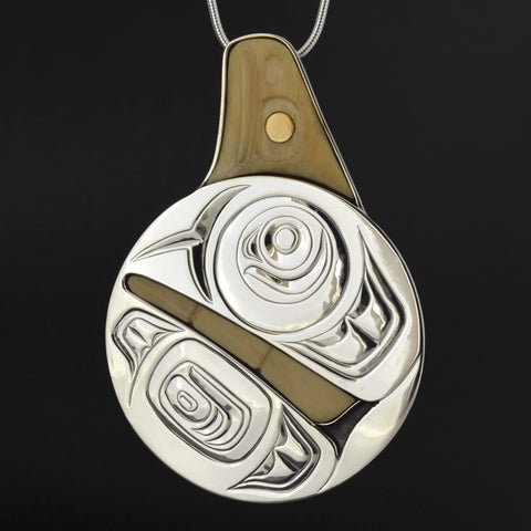 Orca - Silver Pendant