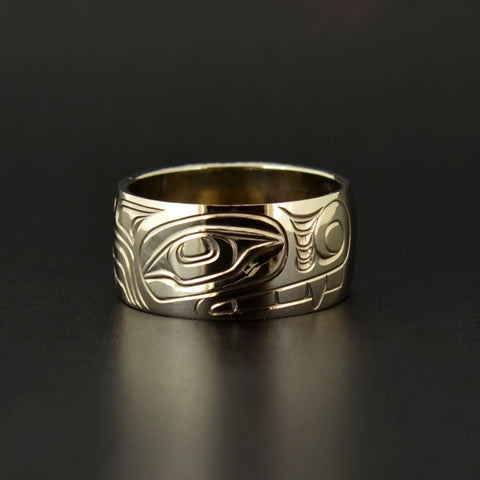 Wolf - 14k Gold Ring