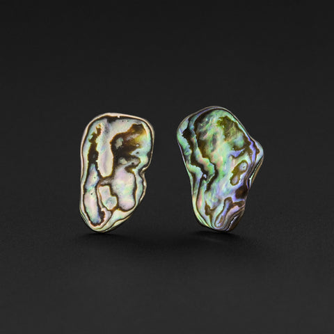 Abalone Stud Earrings