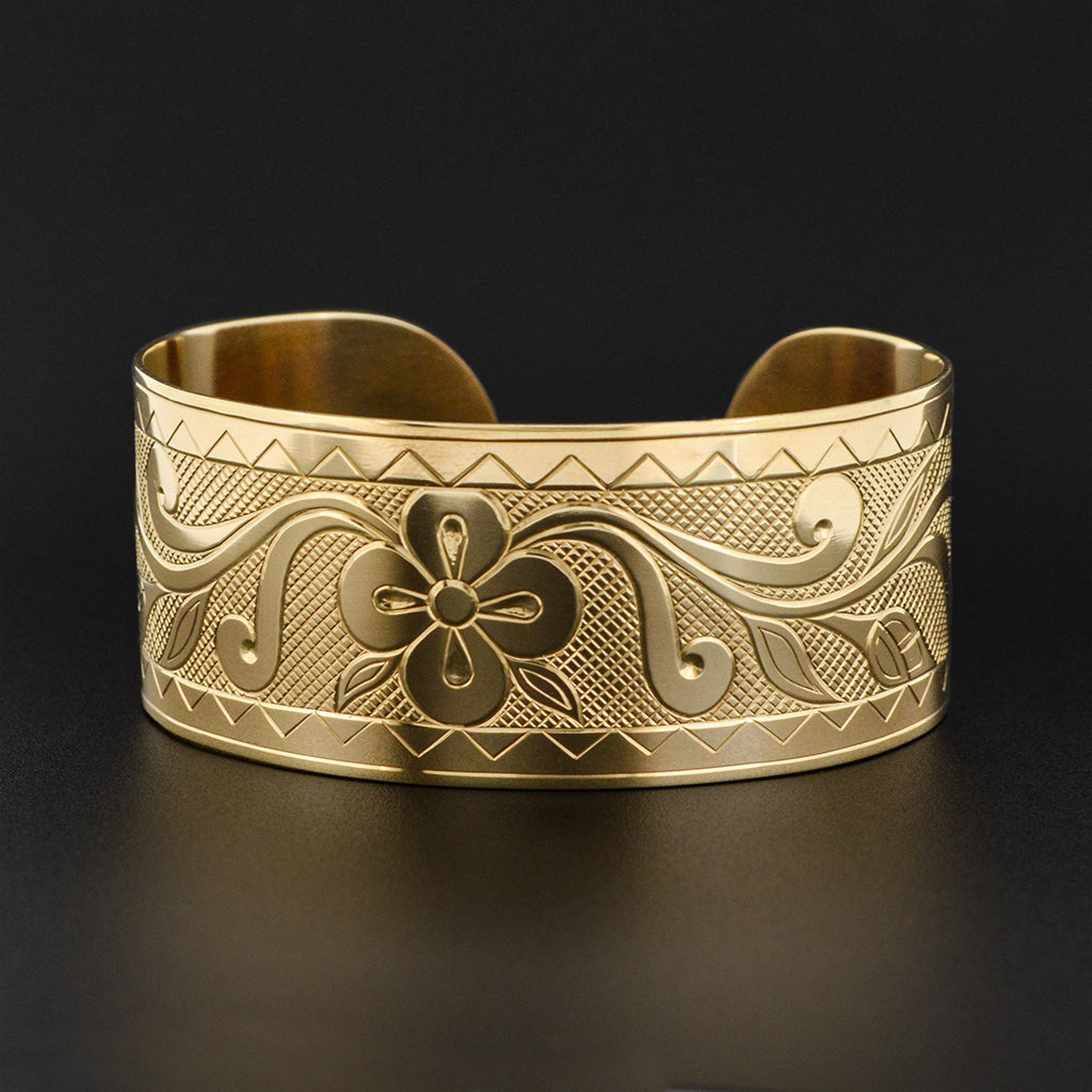 Floral - 14k Gold Bracelet