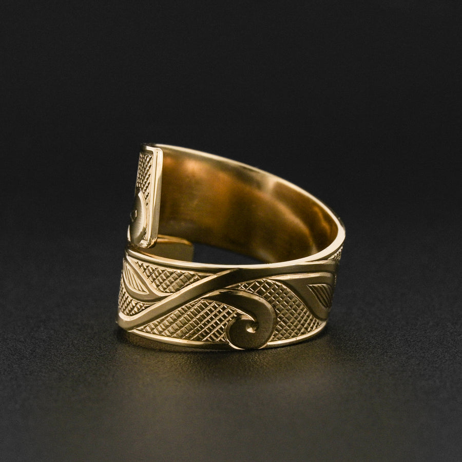 Floral - 14k Gold Wrap Ring