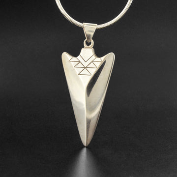 Arrowhead - Silver Pendant