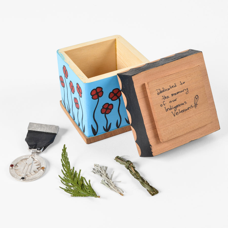 Dedicated to the Memory of Our Indigenous Veterans - 2020 Charity Box