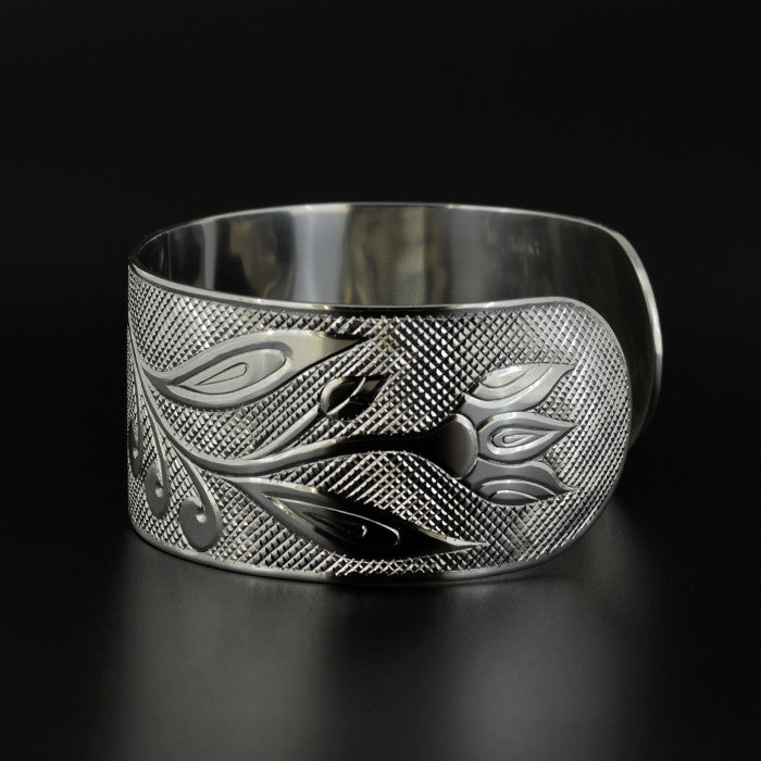 Floral - Silver Bracelet