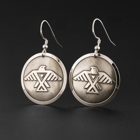 Thunderbird - Silver Earrings