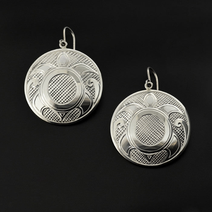 Turtles - Silver Earrings