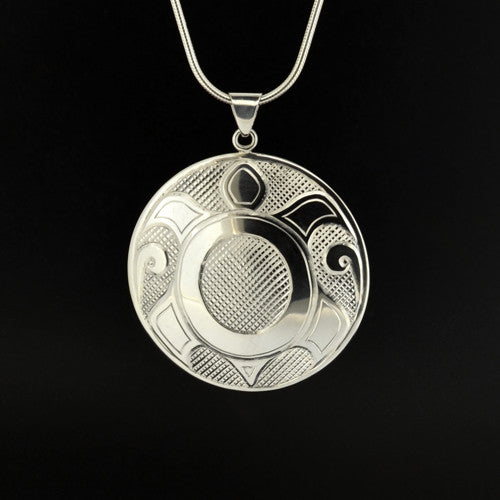 Turtle - Silver Pendant